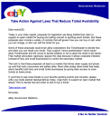 eBay Scalping Letter