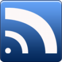 My Big Fat Blue RSS Feed Icon