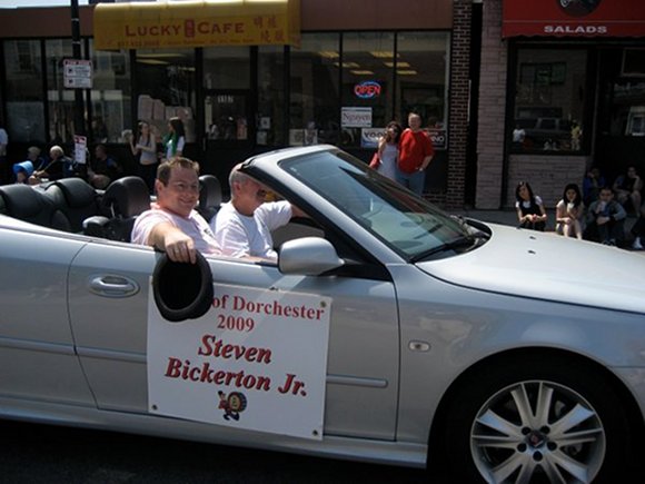 Unlike many other politicians the Mayor of Dot, Steve Bickerton, chose to ride
