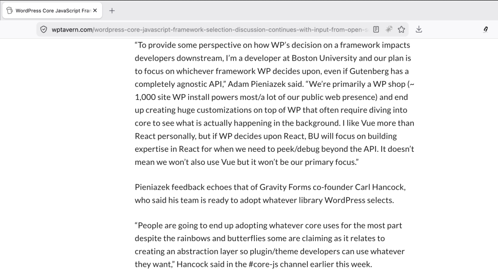 WP Tavern — WP Tavern